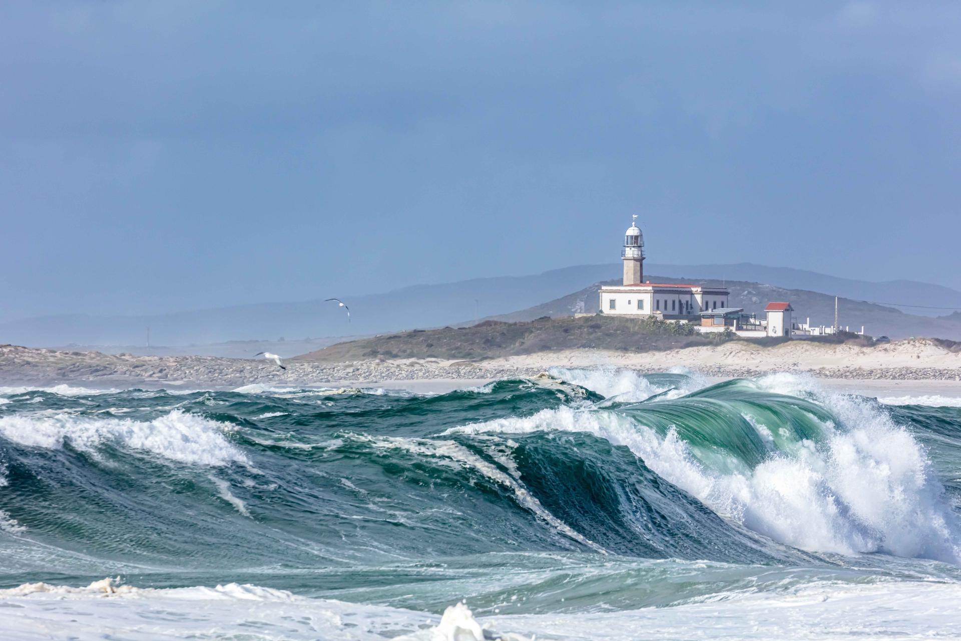 Costa Galega e mar bravo