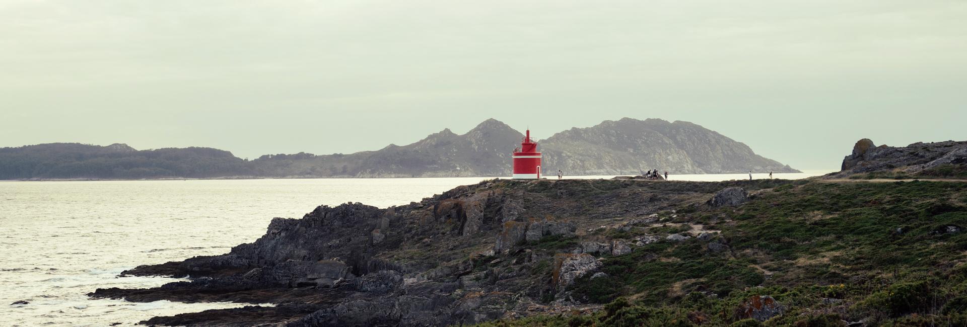 Punta Robaleira's lighthouse