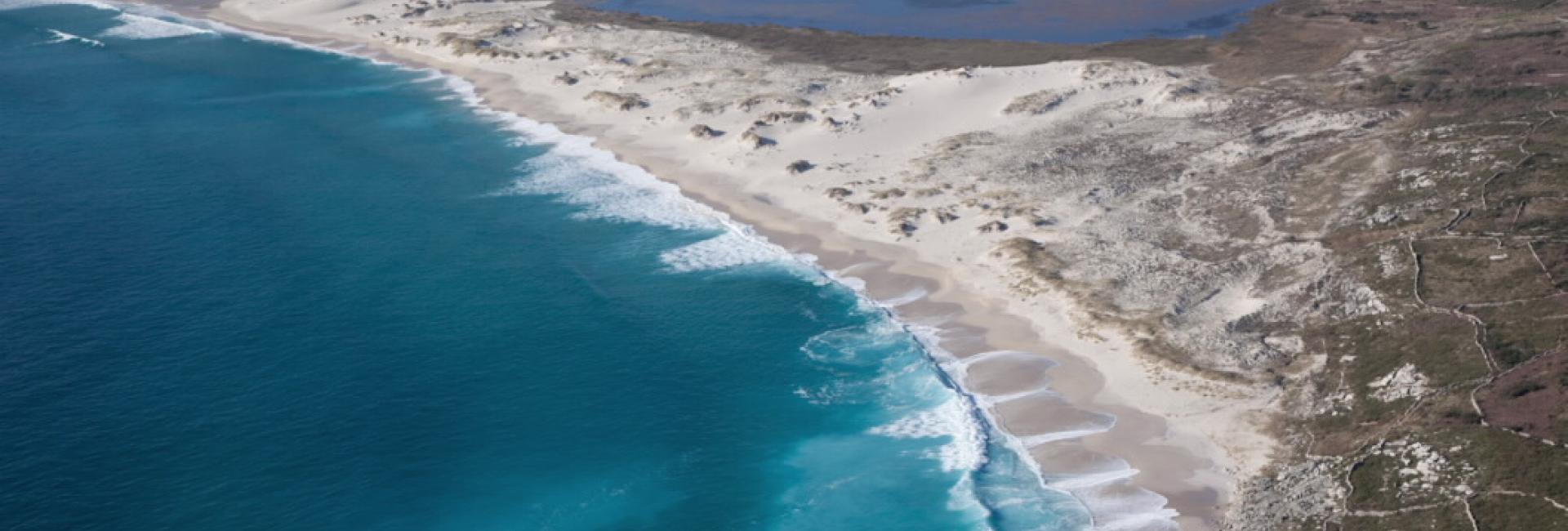 Area Maior's beach. Louro