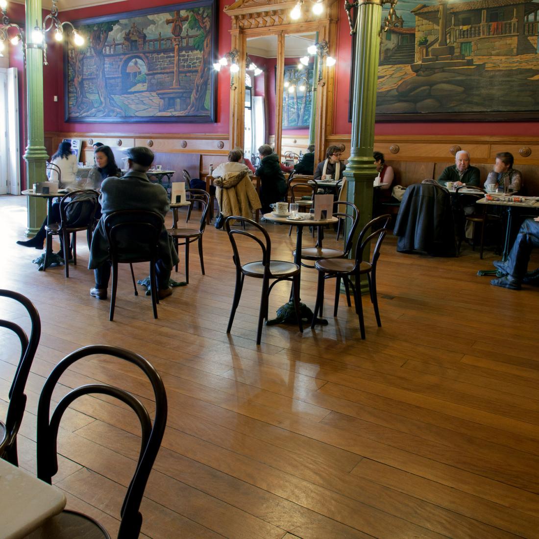 Café Moderno de Pontevedra