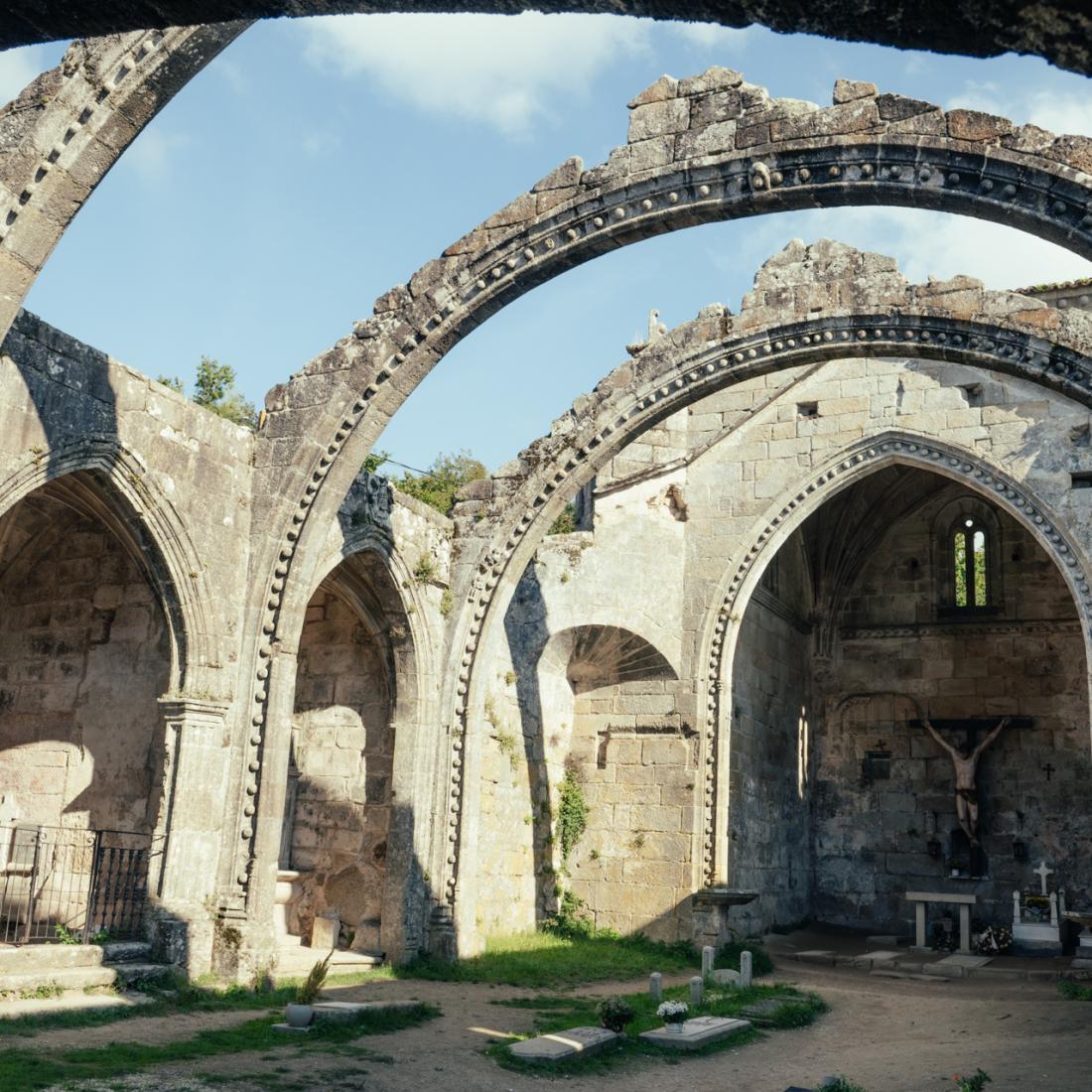 Cemiterio de Santa Mariña de Dozo en Cambados