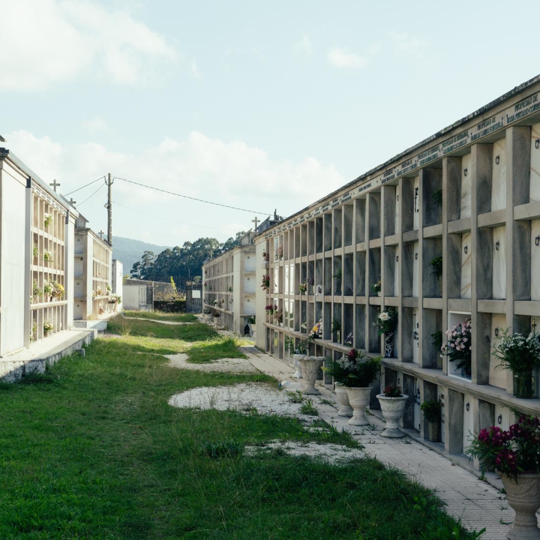 Cemiterio de Santa Mariña de Dozo en Cambados