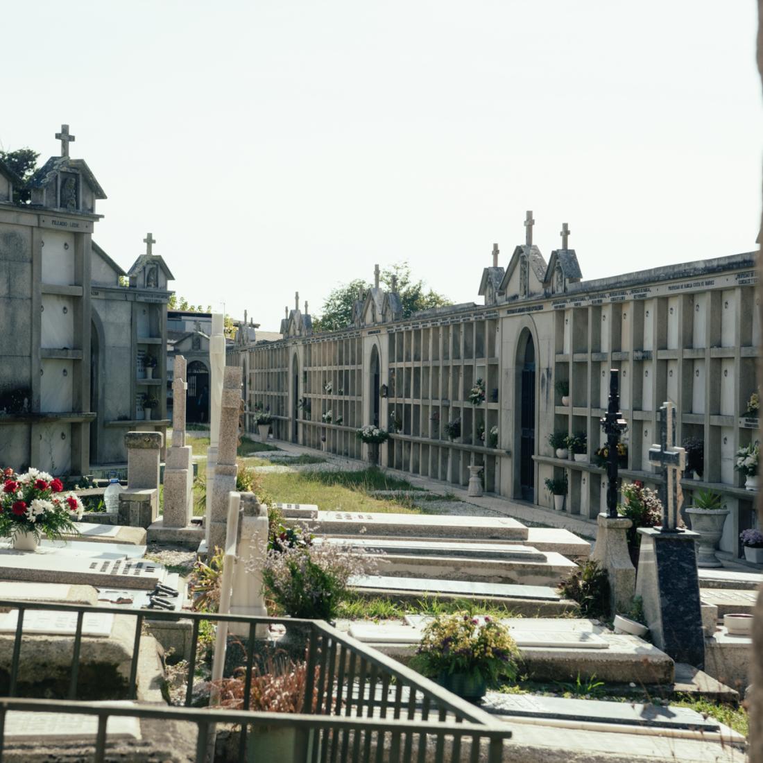 Cemiterio de Santa Mariña de Dozo en Cambados