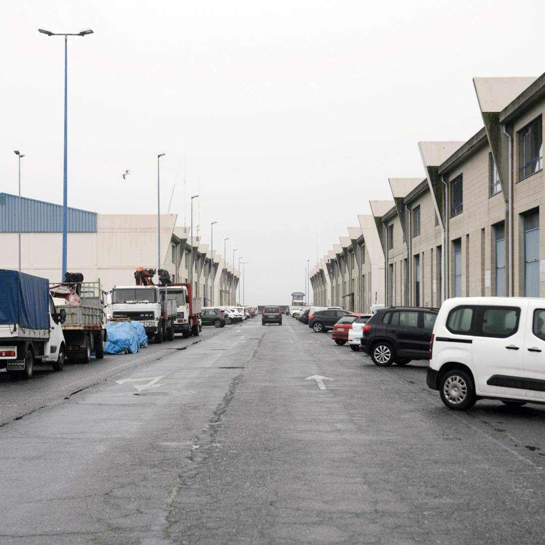 Porto da Coruña. Peirao de Oza