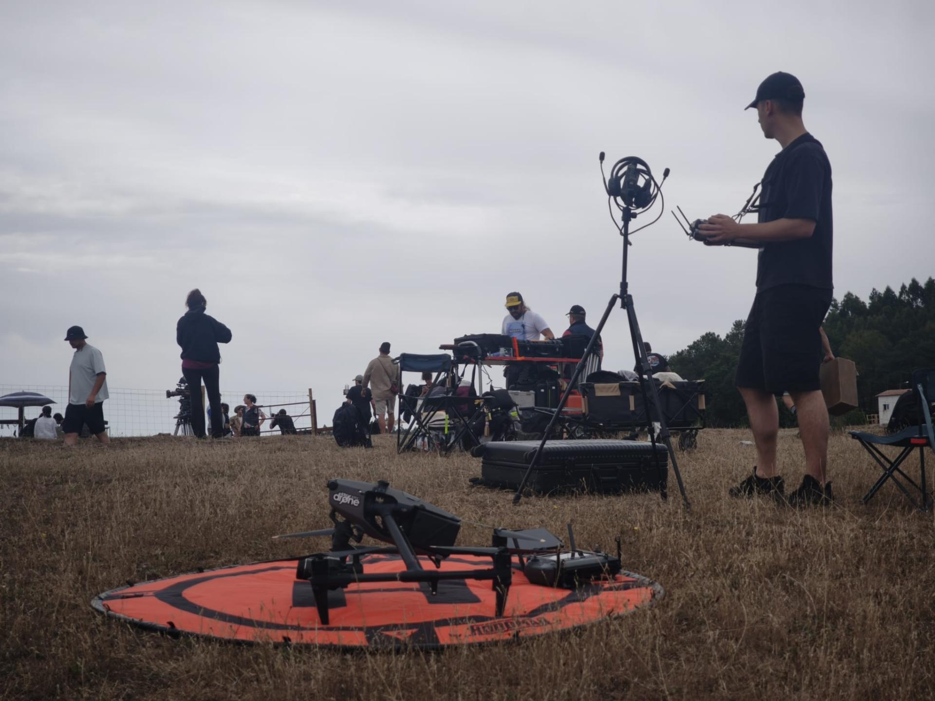 Rodaxe en Galicia con DJI Inspire 3