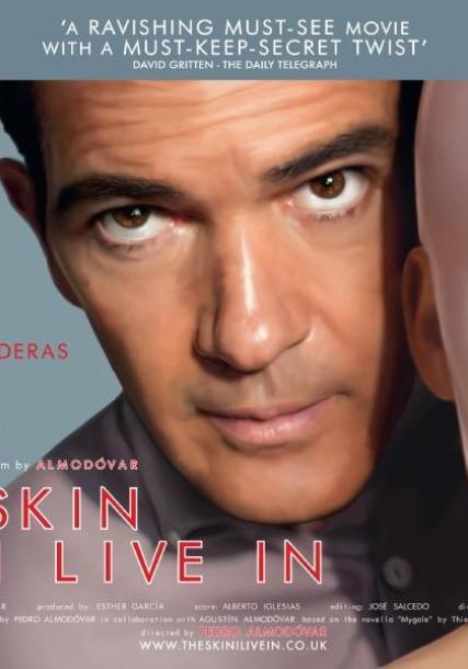 English poster of The Skin I Live In