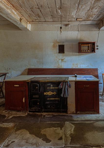 Cocina de leña