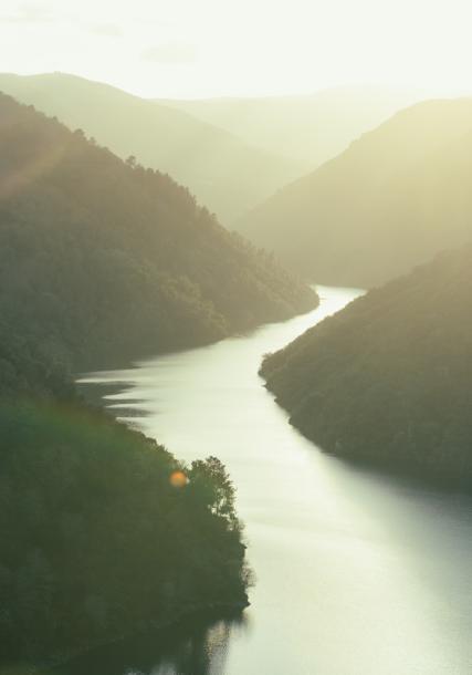 Ribeira Sacra. Sil Canyon
