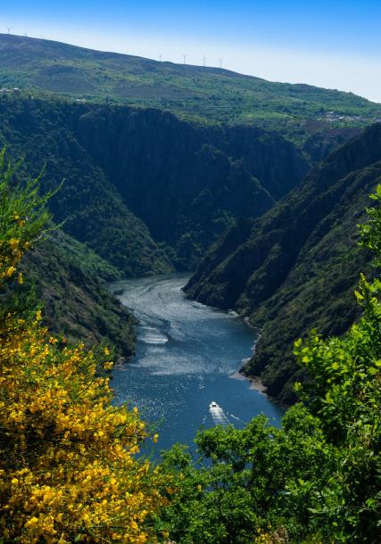 Ribeira Sacra. Sil Canyon