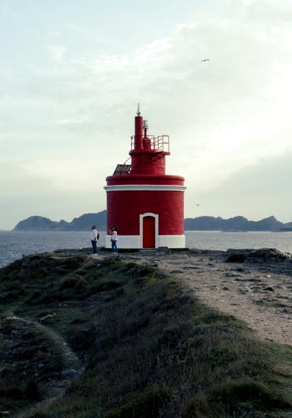 Punta Robaleira's lighthouse