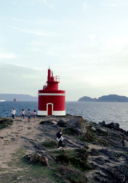 Punta Robaleira's lighthouse