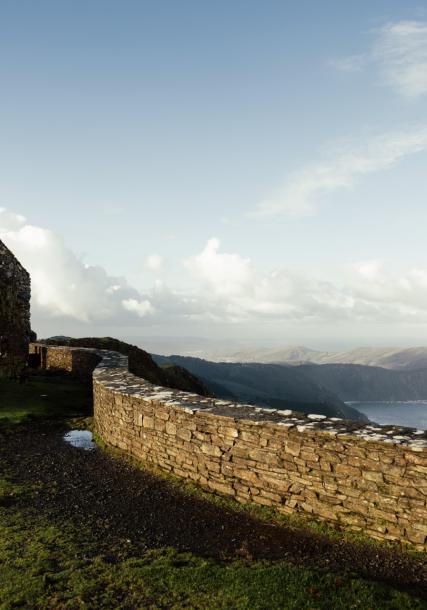 Vixía de Herbeira's lookout building