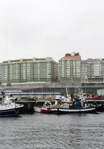 Port of A Coruña. Oza Pier.