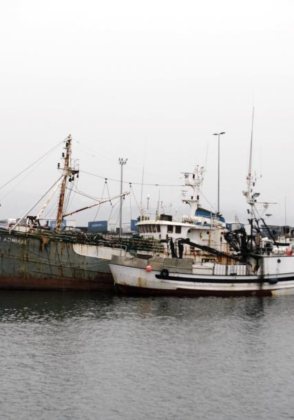 Port of A Coruña. Oza Pier.