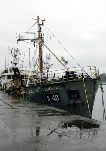 Port of A Coruña. Oza Pier.