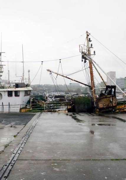 Port of A Coruña. Oza Pier.