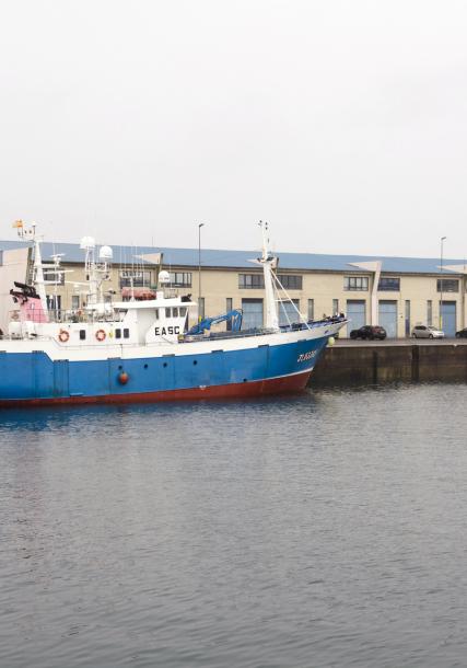 Port of A Coruña. Oza Pier.