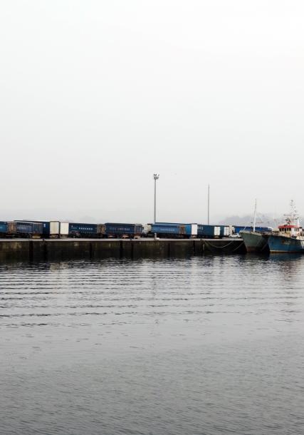 Port of A Coruña. Oza Pier.