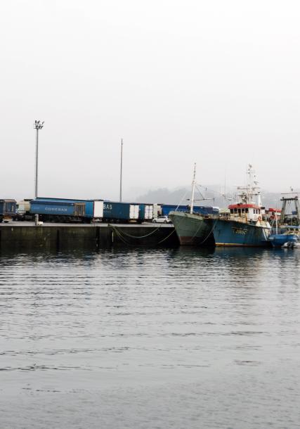 Port of A Coruña. Oza Pier.