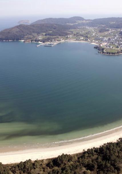 Arealonga's beach. O Vicedo