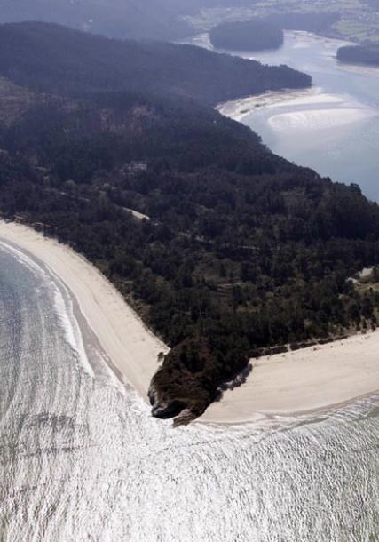 Arealonga's beach. O Vicedo