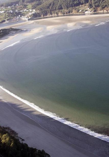 Arealonga's beach. O Vicedo