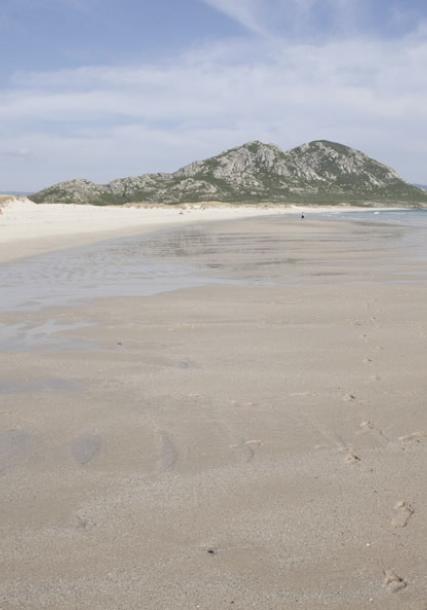 Area Maior's beach. Louro