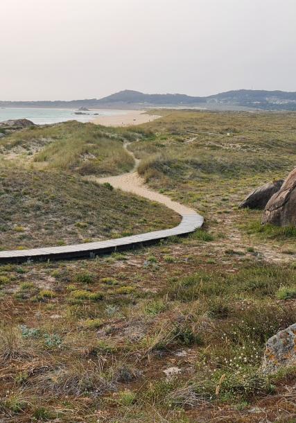 O Vilar Beach. Ribeira