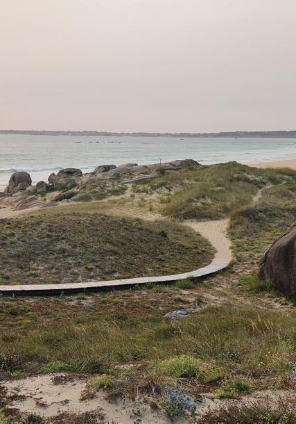 O Vilar Beach. Ribeira