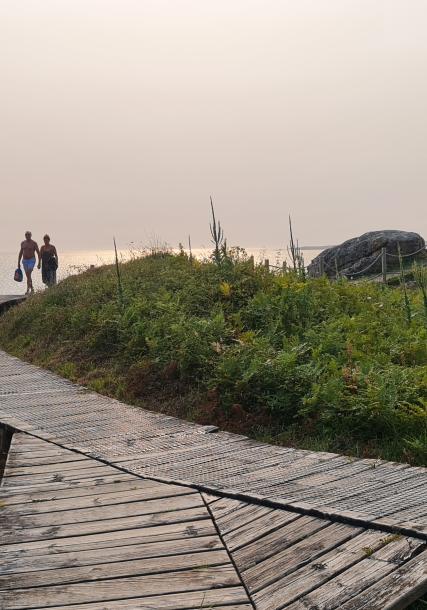 O Vilar Beach. Ribeira