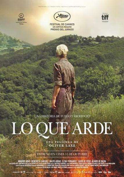 Cartel Lo que arde